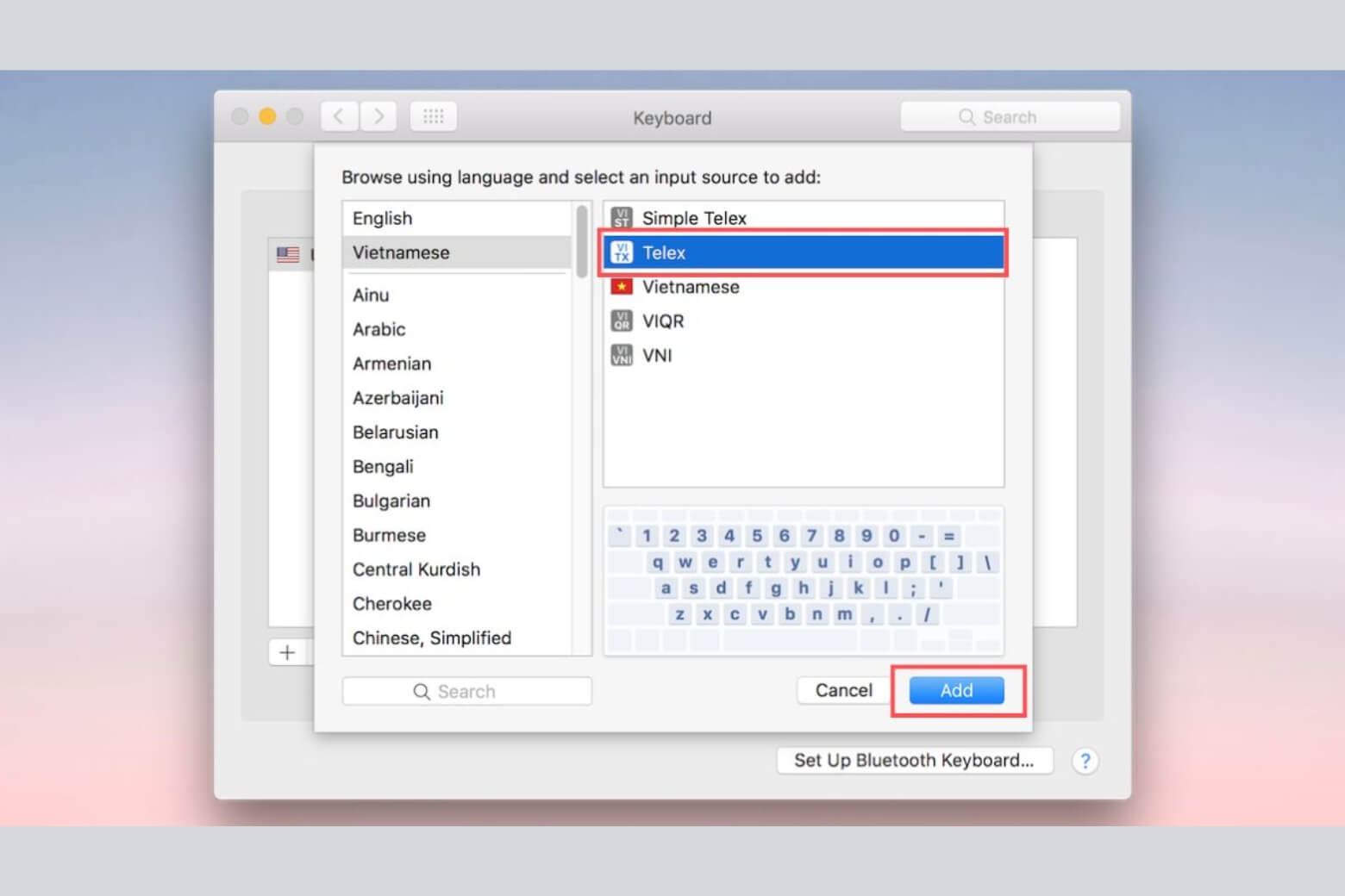 Telex là gì? Cách cái đặt trên điện thoại và máy tính chi tiết 27 telex là gì chọn kiểu gõ Vietnamese Telex