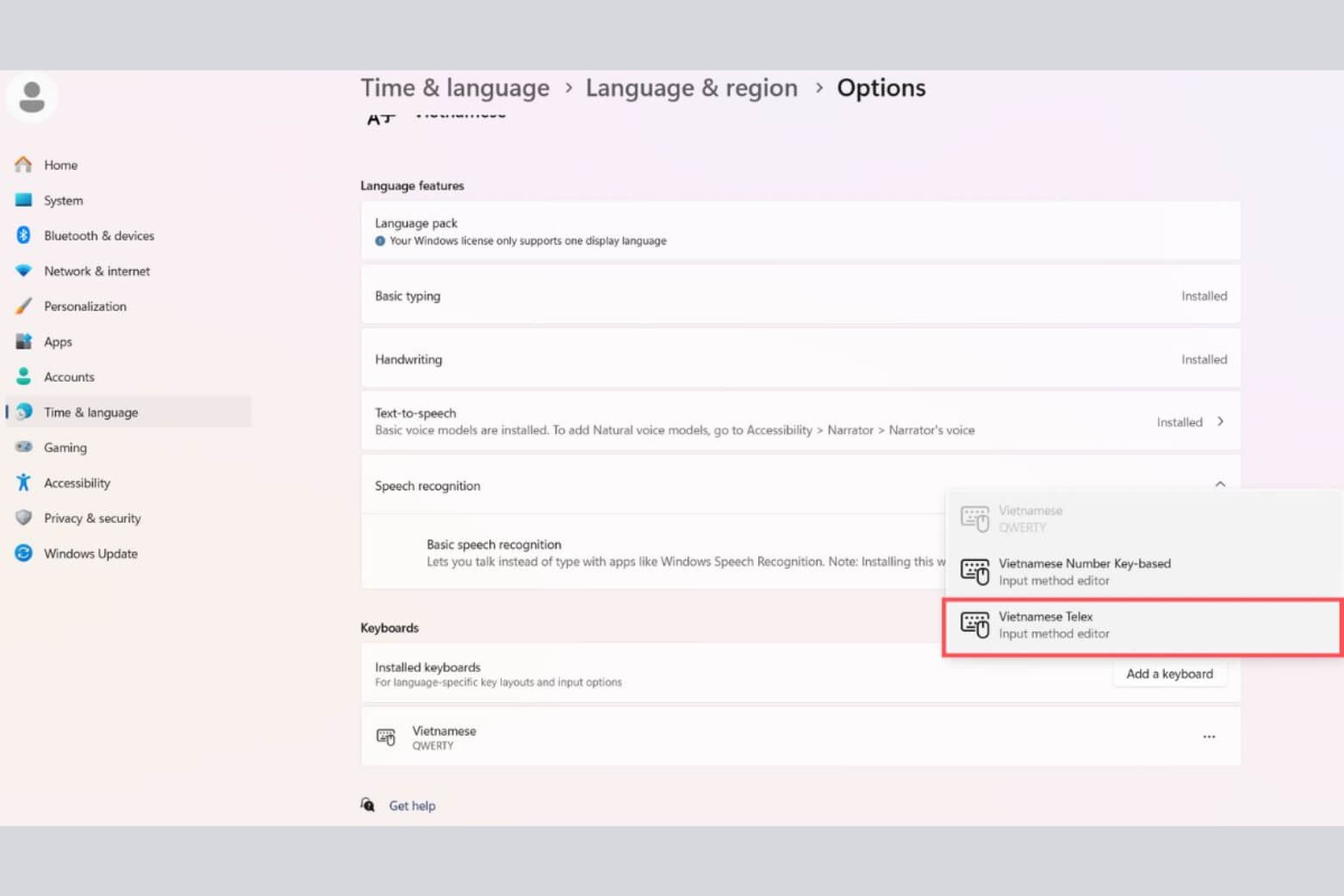 Telex là gì? Cách cái đặt trên điện thoại và máy tính chi tiết 23 telex là gì thêm bàn phím Vietnamese Telex