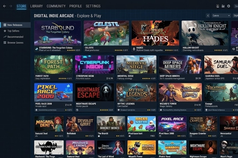 Game indie là gì? Sức hút từ trò chơi độc lập và gợi ý tựa game đáng chơi 7 tựa game indie nổi bật nhất