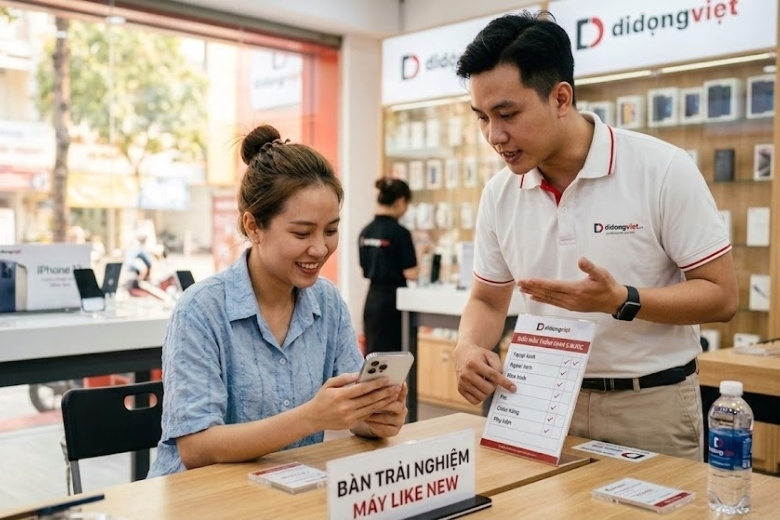 Hàng Certified Pre-Owned Là Gì? iPhone CPO là gì 12 trai nghiem kiem tra iphone cu like new tai cua hang di dong viet