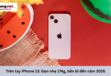 Trên tay iPhone 13 năm 2026: Cảm giác cầm nắm thực tế và lý do người dùng vẫn chọn mua trên tay iphone 13