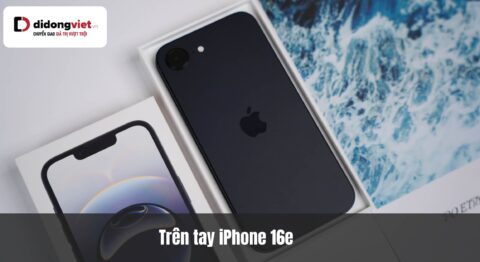 Trên tay iPhone 16e chính hãng VN/A: Nhỏ gọn, Chip A18, Giá cực tốt