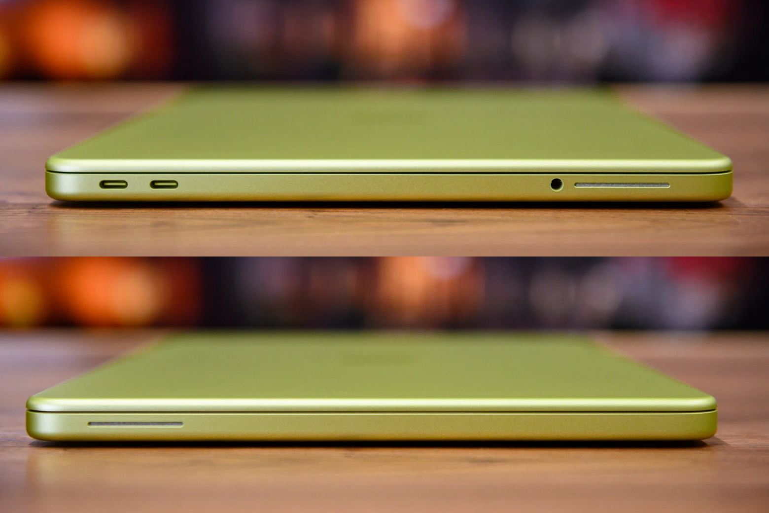 Trên tay MacBook Neo: Mỏng nhẹ, A18 Pro, pin xem video 16 giờ 13 Trên tay MacBook Neo cổng USB-C và pin 16 giờ