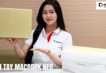 Trên tay MacBook Neo
