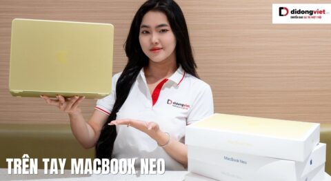Trên tay MacBook Neo