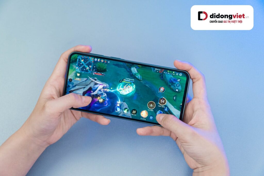 Trên tay Samsung Galaxy A37 – Camera OIS, màn hình AMOLED 1900 nits trong tầm tay tầm trung 27 Galaxy A37 chơi game ổn định, mượt mà trong tầm giá.