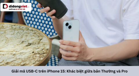 Giải đáp chi tiết về cổng USB-C trên iPhone 15: Phân biệt tốc độ và cách chọn phụ kiện usb-c trên iphone 15