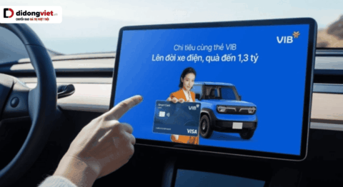 Quẹt thẻ thanh toán VIB liền tay, rinh xe điện ngay: Cơ hội sở hữu ô tô điện tỷ đồng cực dễ VIB quẹt thẻ trúng xe điện khi mua sắm