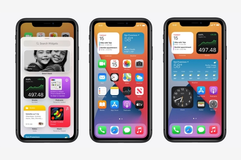 Widget là gì? Hướng dẫn cá nhân hóa màn hình iPhone và Android 11 Widget iOS trên iPhone