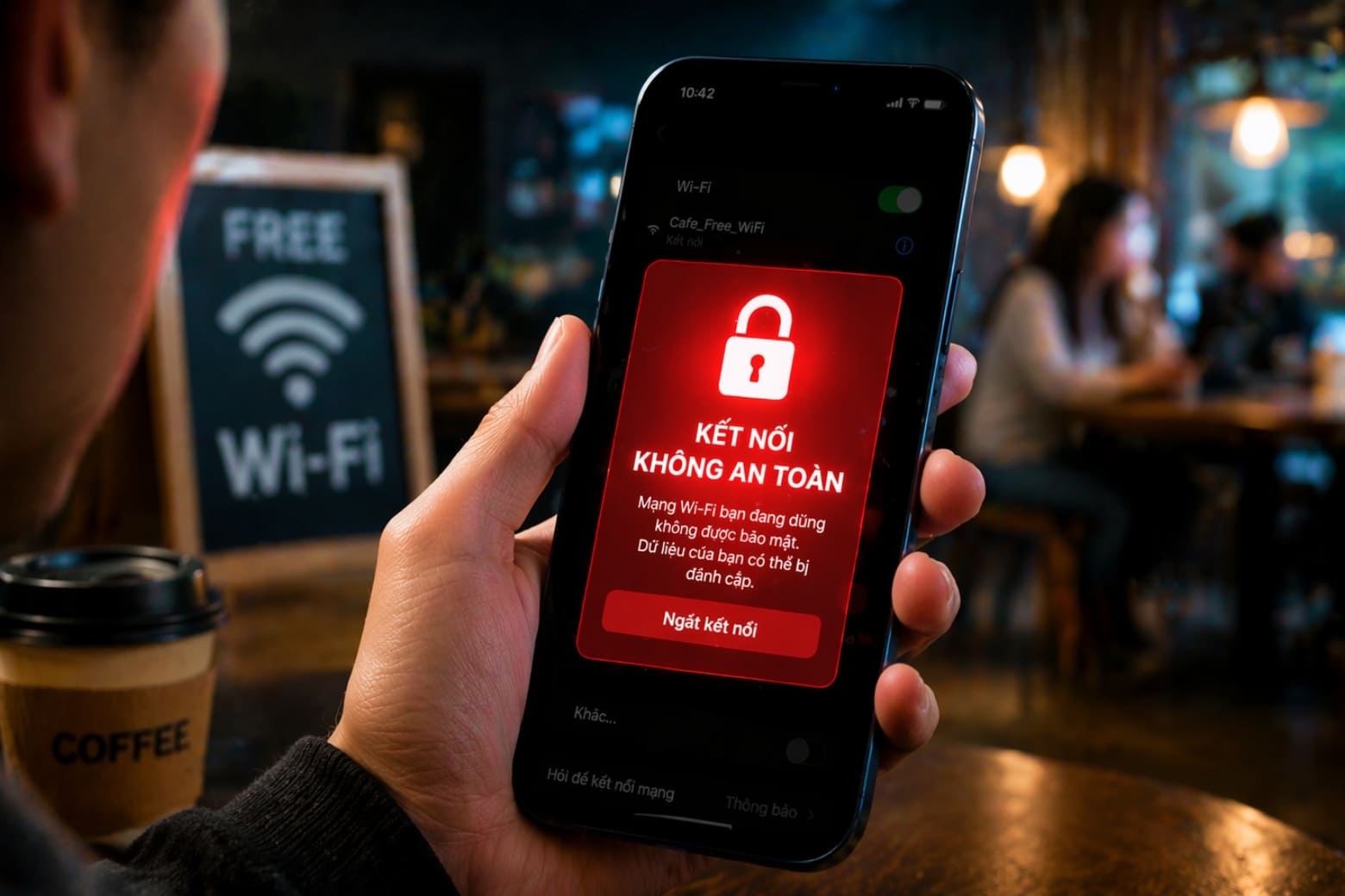 Wifispc là gì? Giải mã thuật ngữ và cách tối ưu mạng thông minh 8 Nguy cơ mất cắp dữ liệu (Man-in-the-Middle)