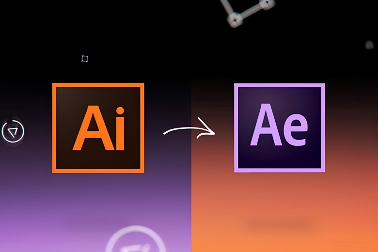 sự kết hợp giữa Adobe Illustrator và After Effects