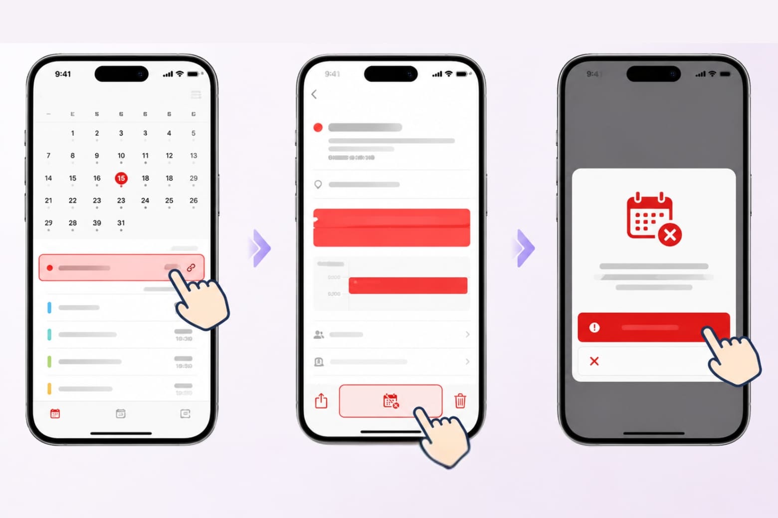 Bước 2: Xóa Lịch mạo danh (Khắc phục tình trạng spam sự kiện)