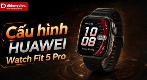 Cấu hình HUAWEI Watch Fit 5 Pro: Đánh giá thực tế cho người dùng thể thao và văn phòng Cấu hình HUAWEI Watch Fit 5 Pro