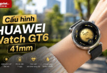 Cấu hình HUAWEI Watch GT 6 41mm: Đánh giá thông số kỹ thuật qua trải nghiệm thực tế Cấu hình HUAWEI Watch GT6 41mm