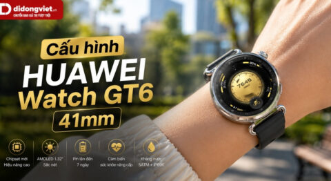 Cấu hình HUAWEI Watch GT 6 41mm: Đánh giá thông số kỹ thuật qua trải nghiệm thực tế Cấu hình HUAWEI Watch GT6 41mm
