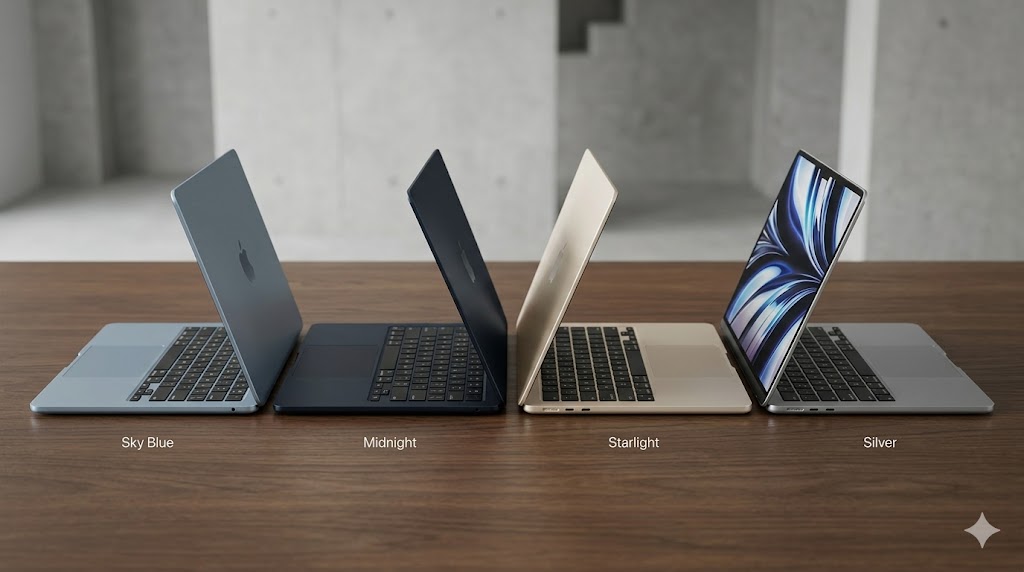 Bảng thông số cấu hình MacBook Air M5 13-inch và 15-inch