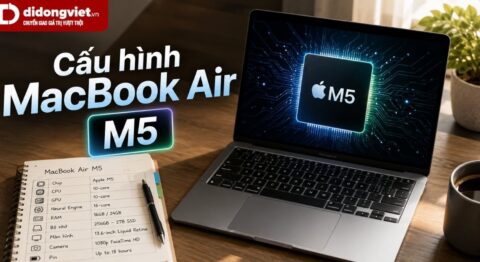 Cấu hình MacBook Air M5