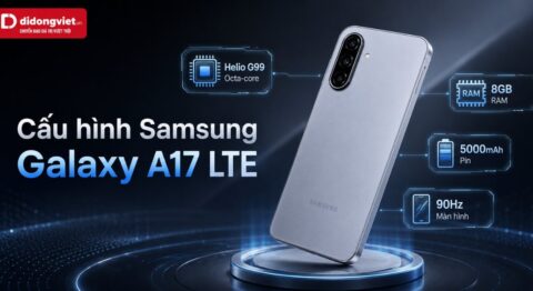 Cấu hình Samsung A17 LTE