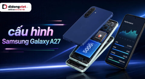 cấu hình Samsung Galaxy A27
