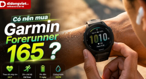 Có nên mua Garmin Forerunner 165? Đánh giá giá trị sử dụng thực tế Có nên mua Garmin Forerunner 165
