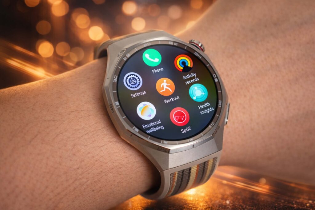 HUAWEI Watch GT6 Pro 46mm nổi bật với khung Titan, kính Sapphire và hỗ trợ lặn tự do 40m.