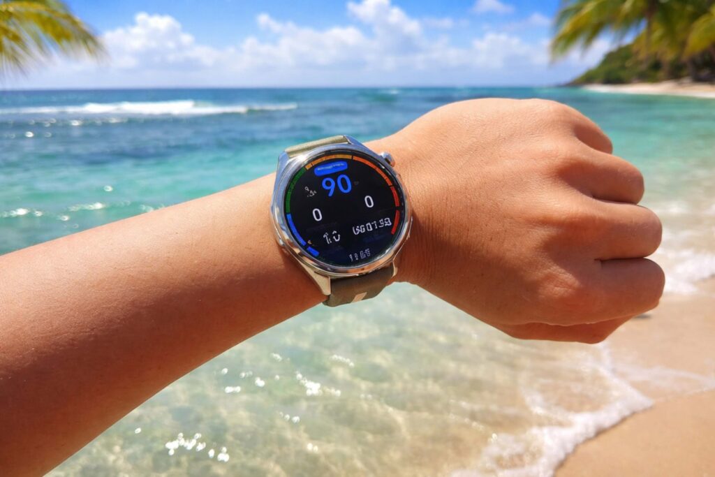HUAWEI Watch GT6 Pro 46mm nổi bật với TruSense, GPS kép, ECG và chế độ lặn chuyên sâu.