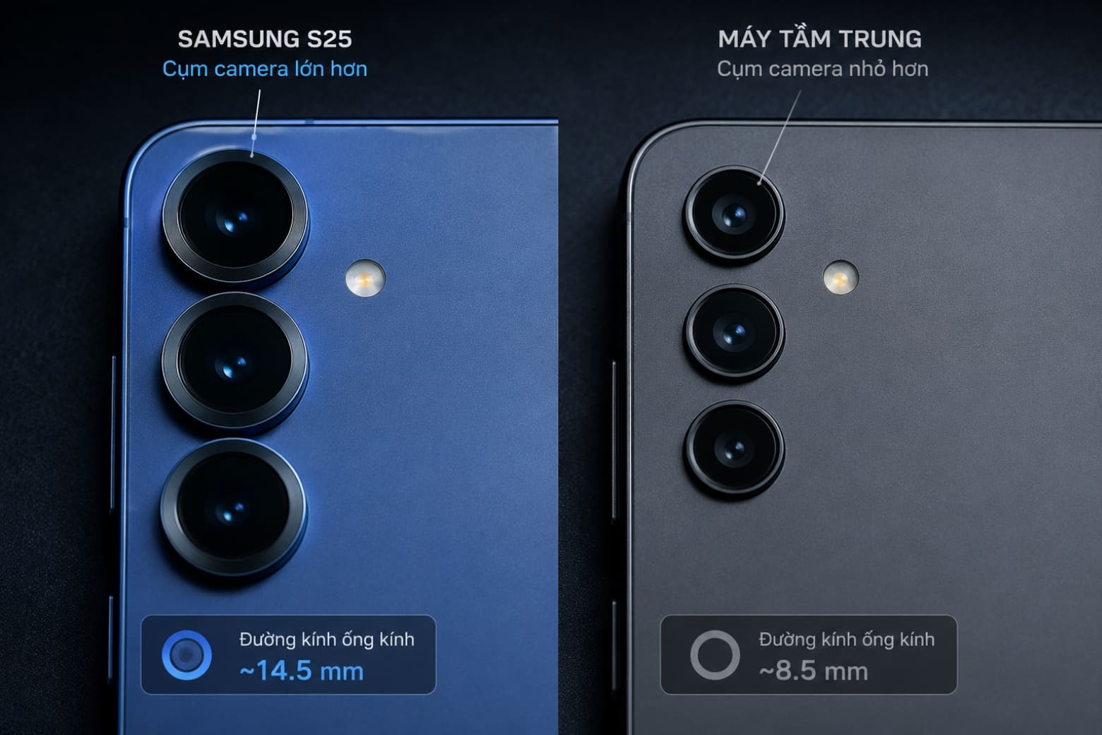 Đánh giá camera S25 sau 1.5 năm: Tương quan phần cứng so với tầm trung 6 Đánh giá camera S25 vs tầm trung 2026