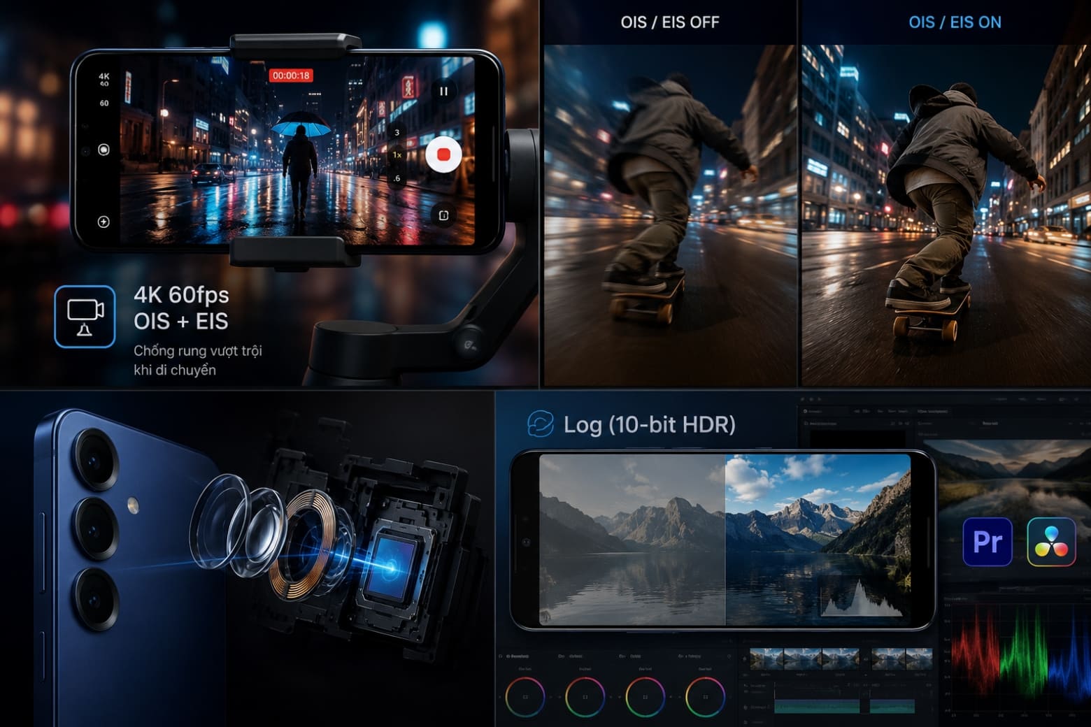 Đánh giá camera S25 sau 1.5 năm: Tương quan phần cứng so với tầm trung 8 Khả năng quay video S25 và Expert RAW: Đáp ứng workflow sáng tạo