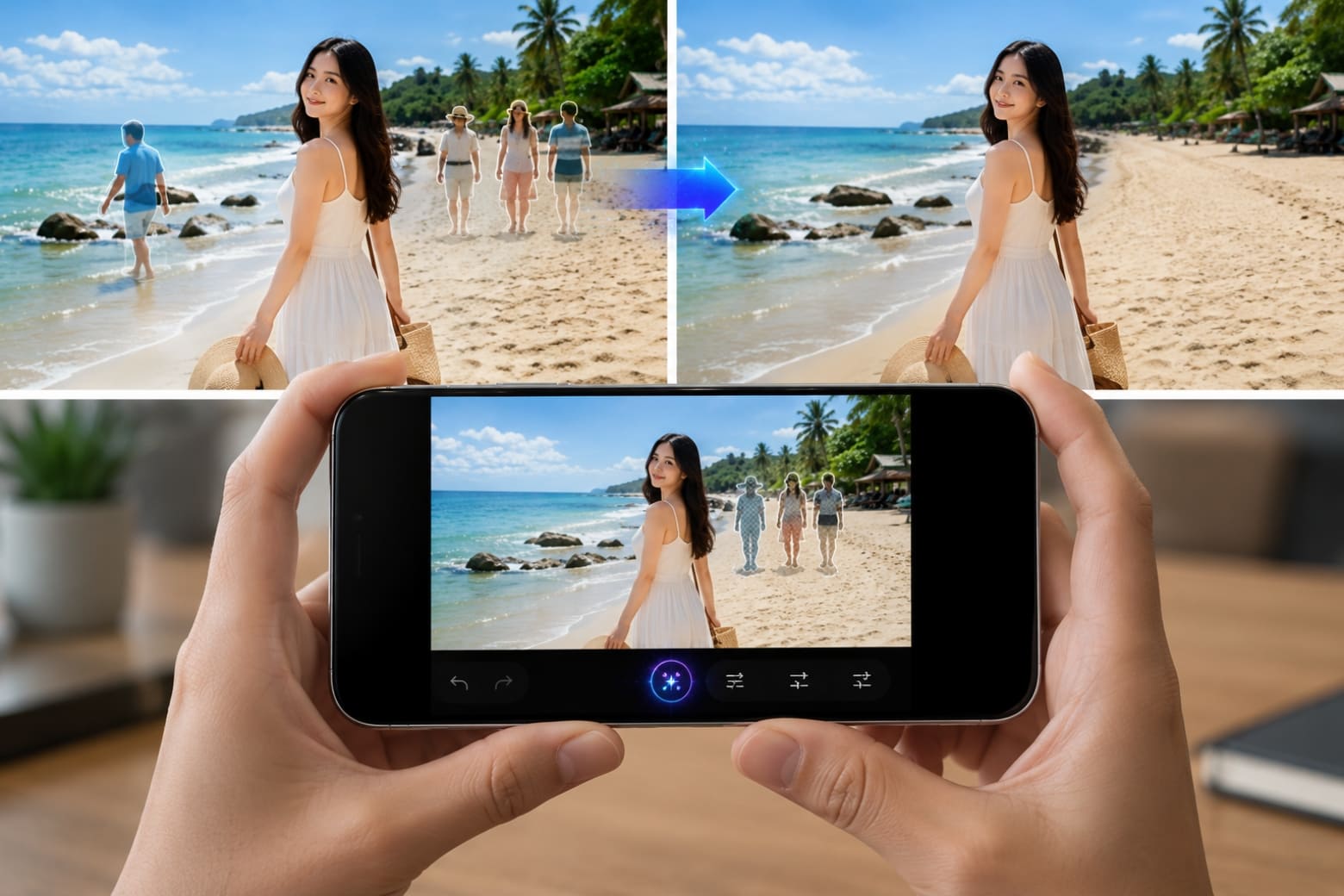 Ứng dụng Galaxy AI trong nhiếp ảnh: Khắc phục lỗi bố cục và hậu kỳ linh hoạt