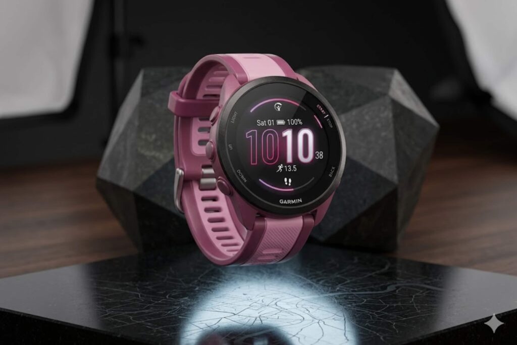 Garmin Forerunner 165 nổi bật với Running Dynamics và Garmin Coach, đủ mạnh cho runner 5K đến 21km.