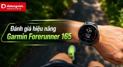 Đánh giá hiệu năng Garmin Forerunner 165