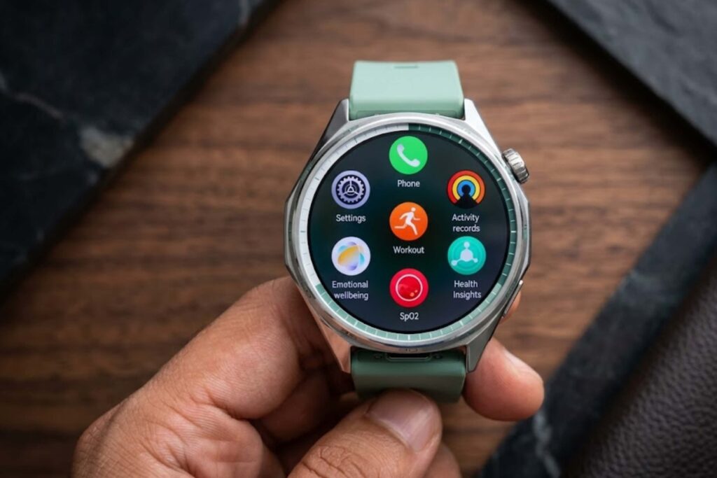 HUAWEI Watch GT6 46mm cho cảm giác đeo chắc tay, đạt chuẩn IP69 và 5ATM nhưng cần thời gian làm quen với cổ tay nhỏ.