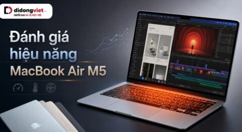 Đánh giá hiệu năng MacBook Air M5