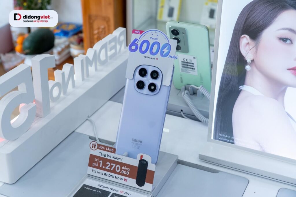 RAM và UFS tầm trung nhưng HyperOS 2 tối ưu tốt, giúp đa nhiệm mượt và mở app nhanh.