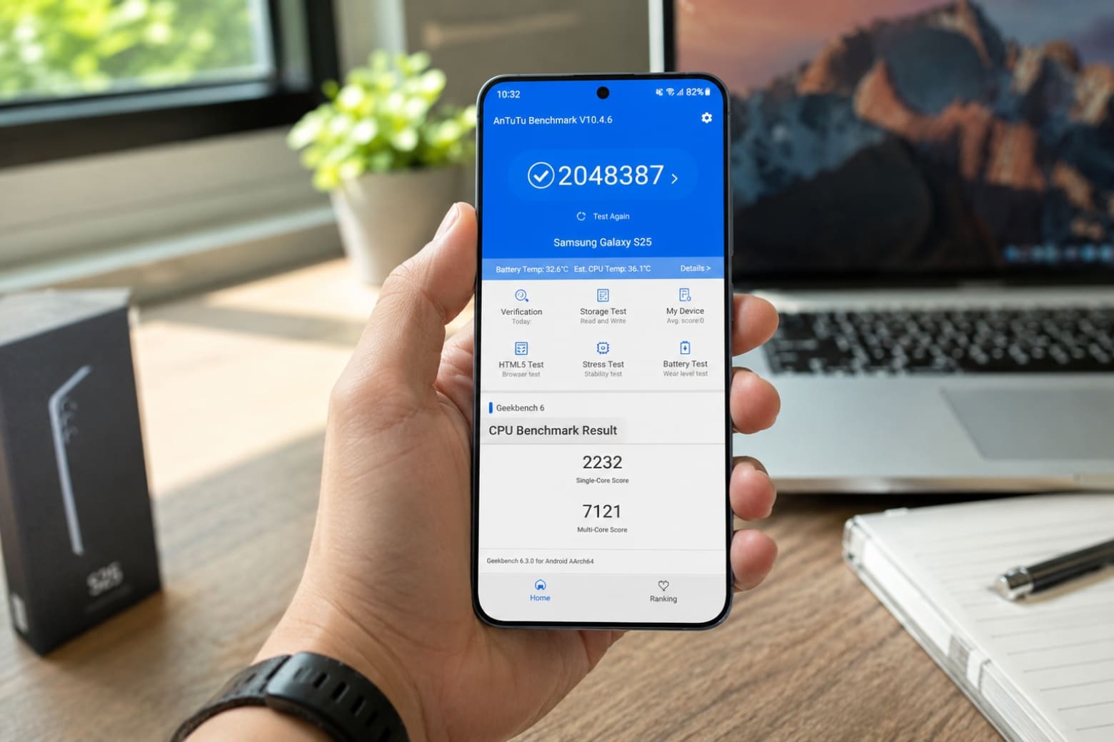 Đánh giá hiệu năng Galaxy S25 sau 1.5 năm: Phân tích hiện tượng Throttling do suy giảm battery health 5 Sức mạnh lõi Snapdragon 8 Elite ở thời điểm hiện tại