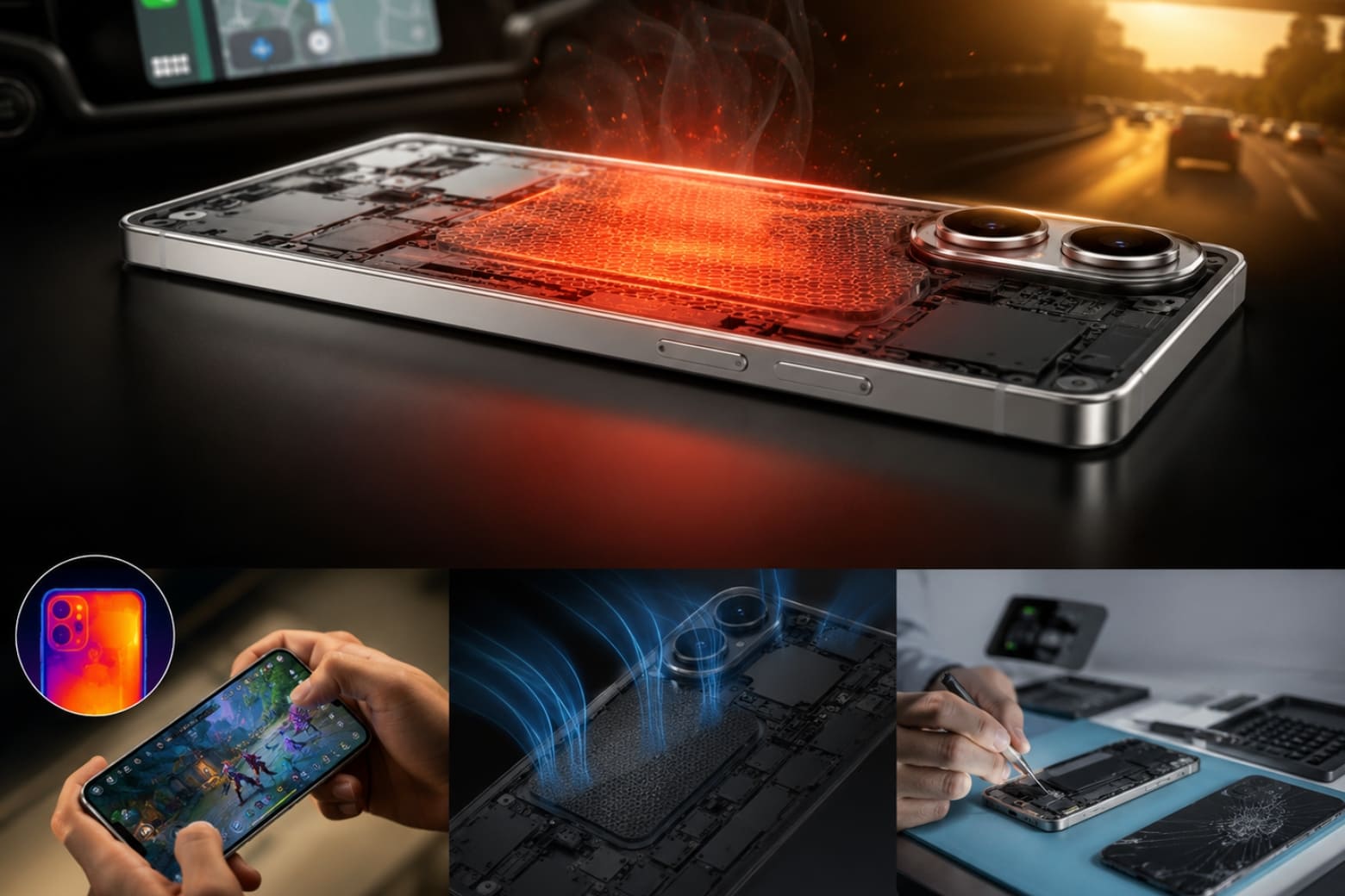 Nhiệt độ trên thiết kế siêu mỏng của Samsung S25 Edge như thế nào?
