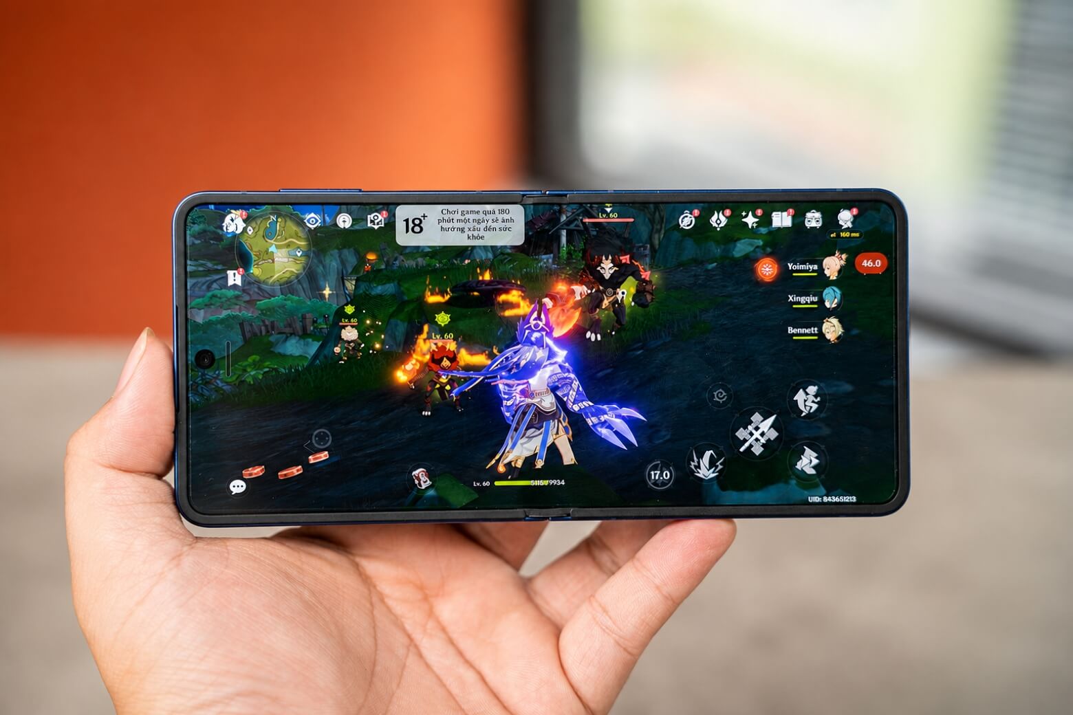 Đánh giá hiệu năng Samsung Galaxy Z Flip7 chơi game