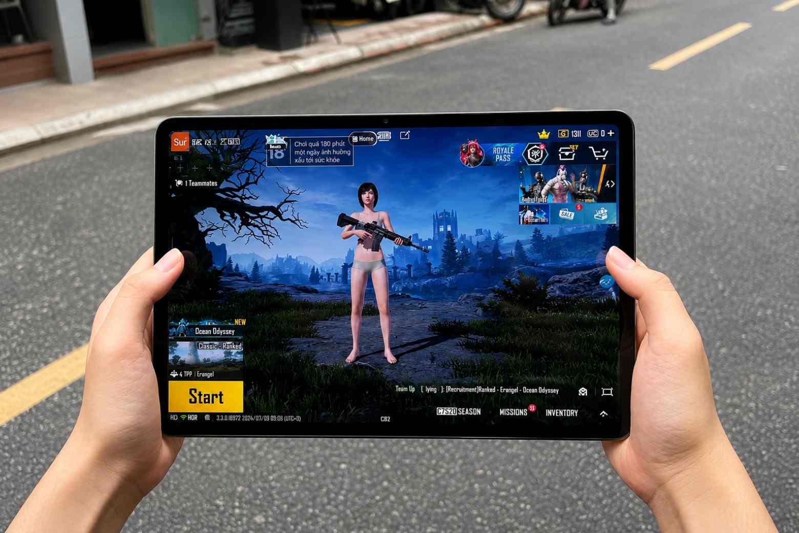 Đánh giá hiệu năng Xiaomi Pad 8 Pro: Chơi game có bị bóp xung? 12 Đánh giá hiệu năng Xiaomi Pad 8 Pro chơi game PUBG