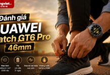 Đánh giá HUAWEI Watch GT6 Pro 46mm: Thiết kế doanh nhân ấn tượng Đánh giá HUAWEI Watch GT6 Pro 46mm