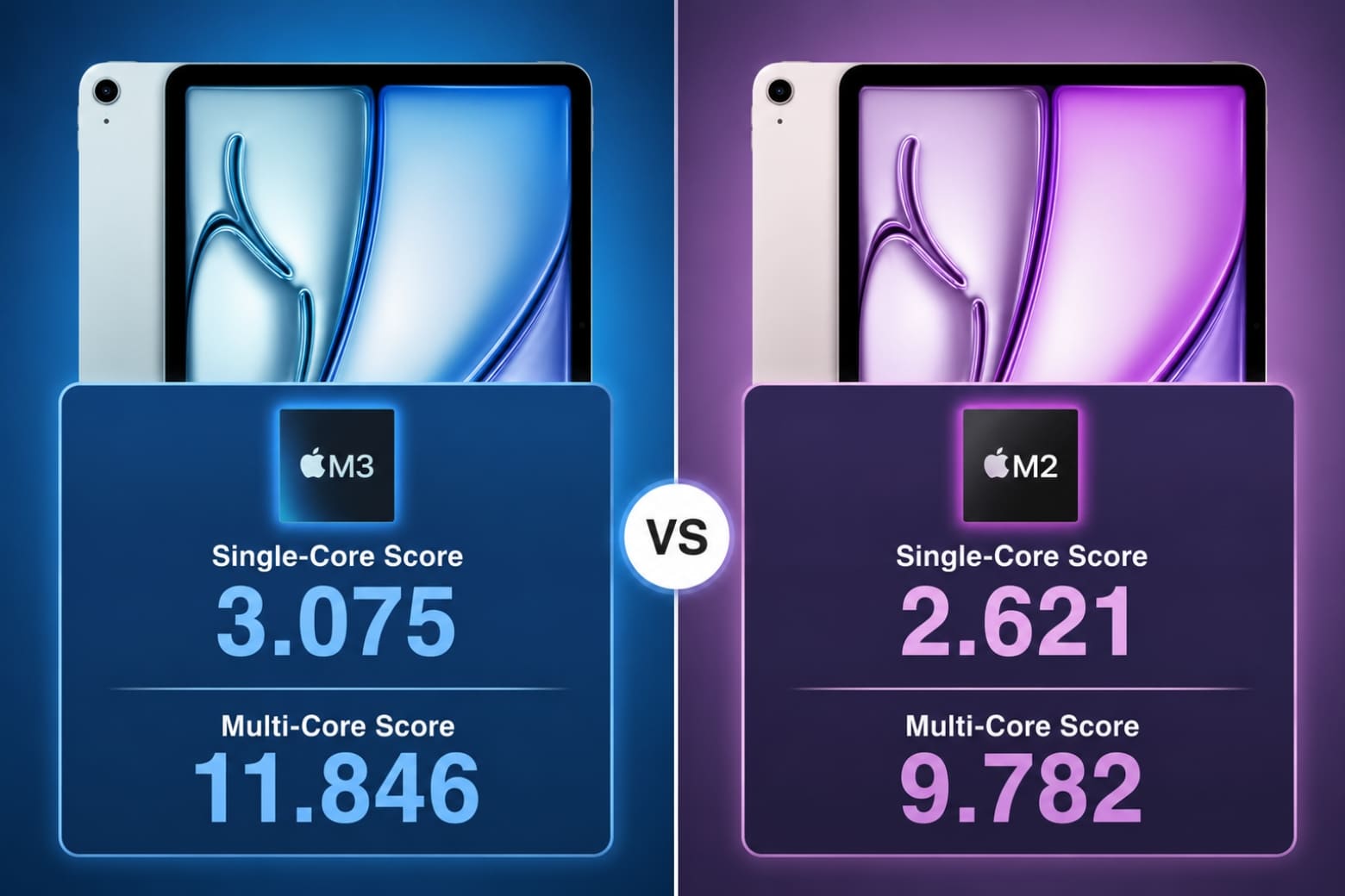 So sánh iPad Air M3 và iPad Air M2: Nên chọn phiên bản nào? 7 so sánh nhiệt độ ipad air m3 và ipad air m2