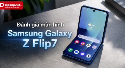 Đánh giá màn hình Samsung Galaxy Z Flip7