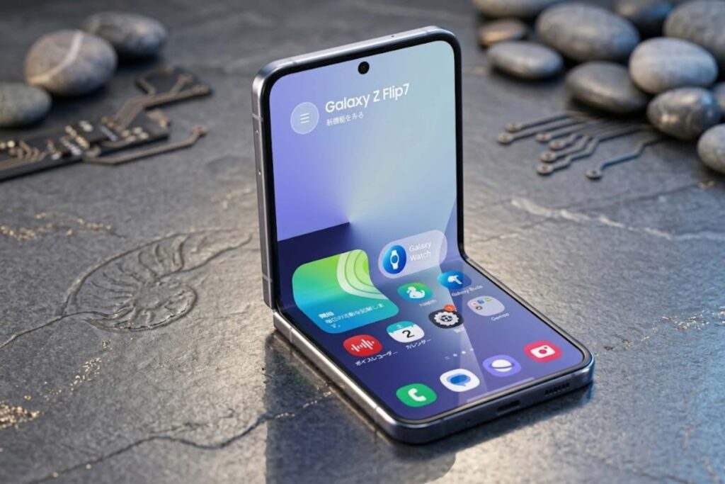 Đánh Giá Màn Hình Z Flip7 Sau 9 Tháng: Độ Bền Thực Tế Có Đáng Tin? 15 Nếp gấp trên Z Flip7 được làm mờ rõ rệt, mang lại cảm giác vuốt chạm liền mạch hơn.