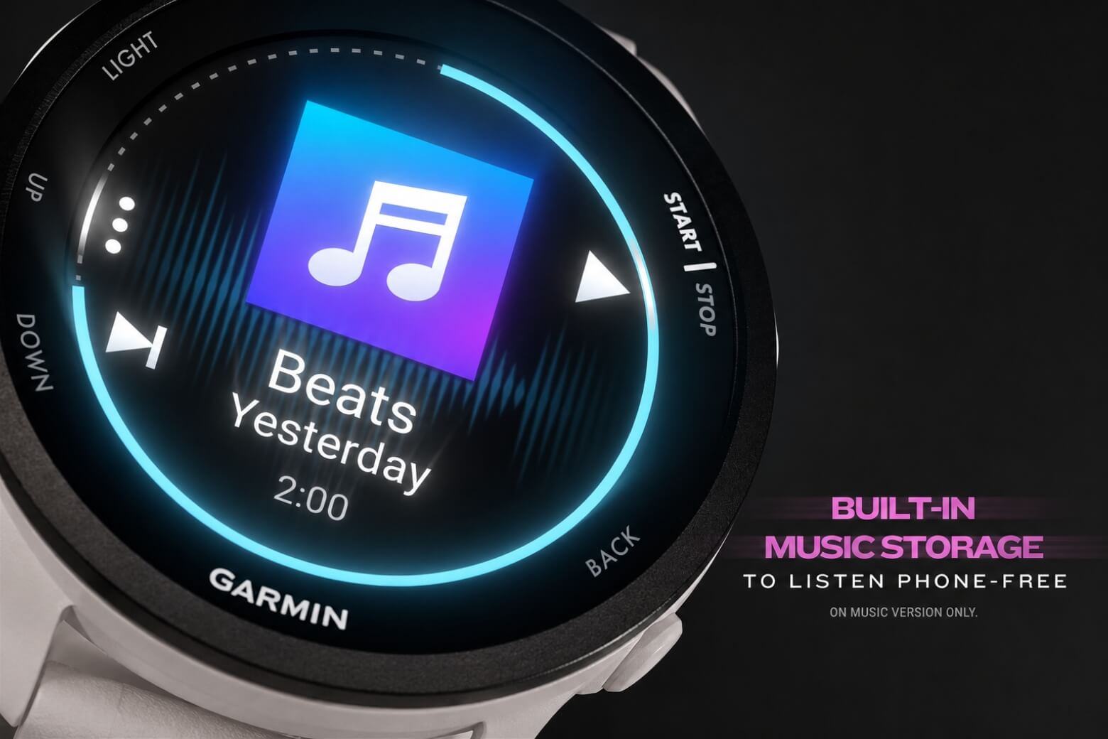 Đánh giá pin Garmin Forerunner 165 nghe nhạc Bluetooth