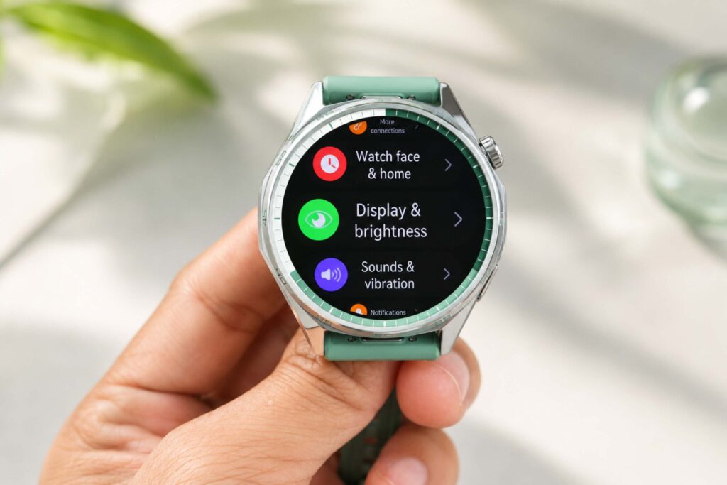 HUAWEI Watch GT6 46mm vẫn duy trì khoảng 5–7 ngày pin khi bật Always-On Display liên tục