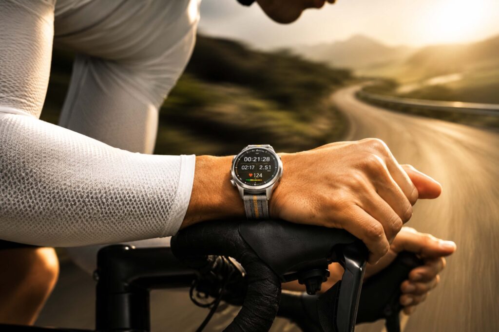 Khi bật AOD, cảm biến sức khỏe và GPS hằng ngày, thiết bị vẫn duy trì pin khoảng 7–10 ngày.