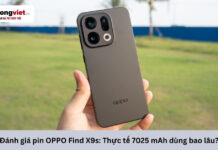 Đánh giá pin OPPO Find X9s: Thời lượng thực tế từ 7025 mAh có như kỳ vọng? Đánh giá pin OPPO Find X9s