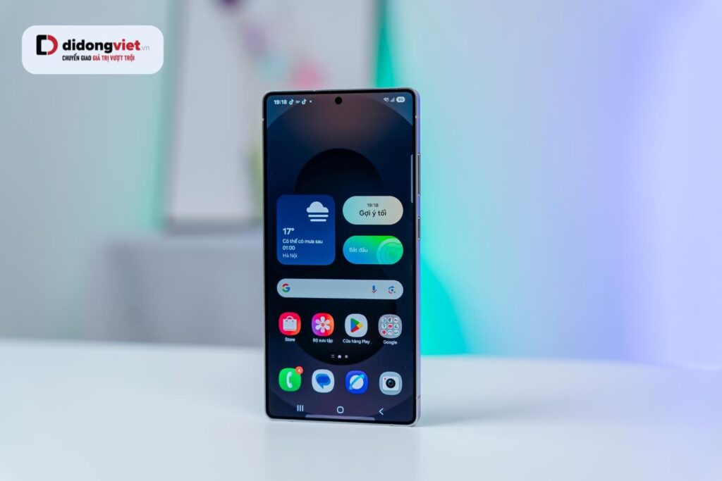 Đánh giá pin S25 Ultra thực tế sau 1 năm sử dụng và tốc độ sạc 45W 17 Màn hình LTPO và kính Gorilla Glass Armor 2 giúp S25 Ultra tối ưu pin khi sử dụng ngoài trời.