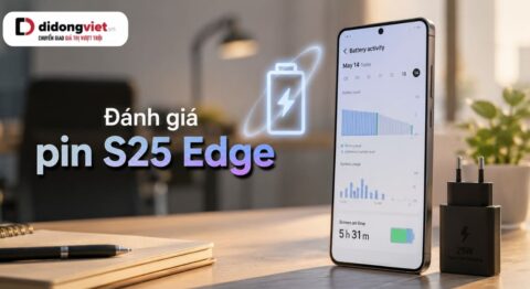 Đánh giá pin S25 Edge