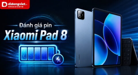 Đánh giá pin Xiaomi Pad 8
