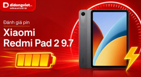 Đánh giá pin Xiaomi Redmi Pad 2 9.7